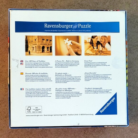 LOVE TO COLOR by Ravensburger JIGSAW PUZZLE 500 pieces - Picture 4 of 9